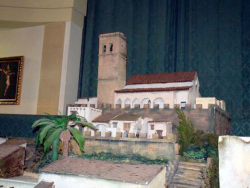 Un encuentro familiar con el Belén Monumental de Alcalá del Río