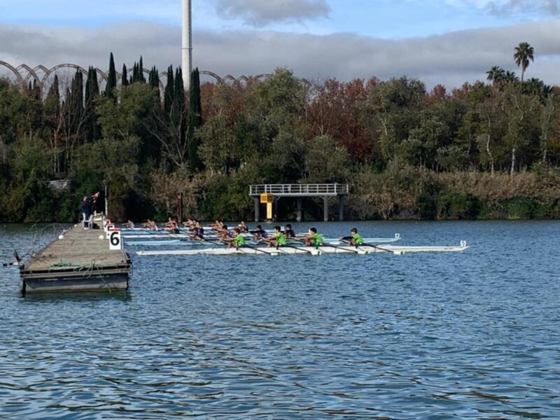 Primera regata de la 24ª Copa de Andalucía de remo