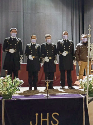 Homenaje al Hermano de la Hermandad de Jesús Nazareno de Alcalá del Río  Jorge López Resa, 