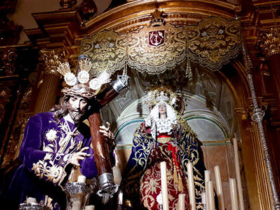 Altar inédito y acto en la Hermandad de Jesús Ilipense
