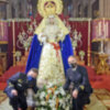 La Hermandad de la Virgen del Carmen Doloroso agradece la presencia naval y la Asociación Are.