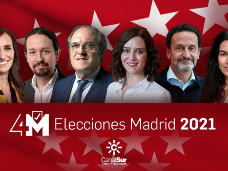 Programación especial en Canal Sur por las elecciones en Madrid