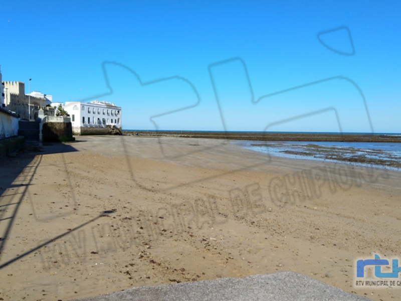 El Gobierno de España procederá la próxima semana al reperfilado de la arena de la playa de la Cruz del Mar en Chipiona 