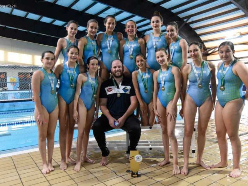 El C.W. Dos Hermanas PQS levanta el primer título andaluz de base de la temporada