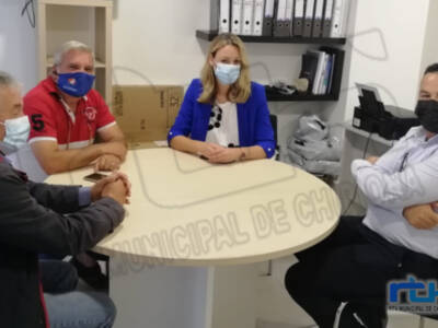 María Naval se reúne con los hoteles en su su ronda de visitas a establecimientos comerciales