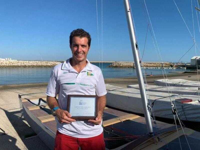 El Club Náutico, podio en el Campeonato de Andalucía de la clase Patín