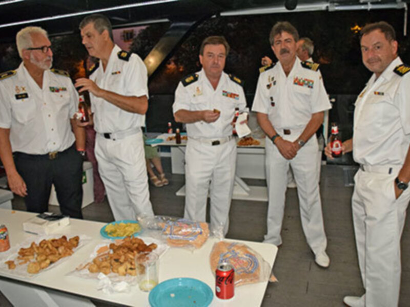  Un barco eléctrico ecológico para la fiesta  del Carmen de la Real Liga Naval Española