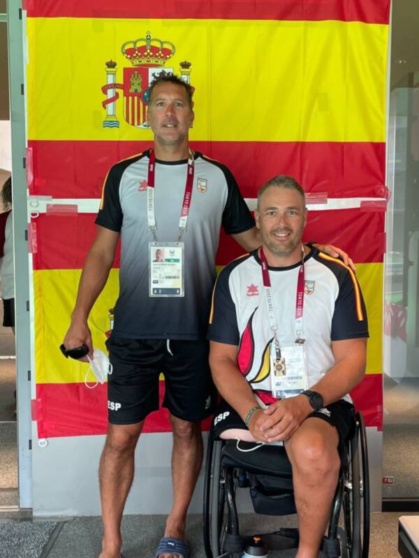 Diploma paralímpico en los Juegos de Tokio para Javi Reja