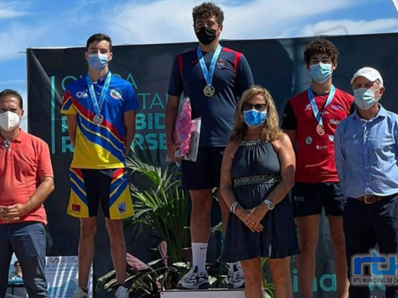 Antonio López se proclama Subcampeón en la  VI Copa de España de la Real Federación Española de Natación de aguas abiertas en Junior-1
