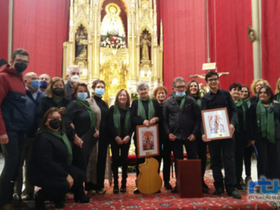 Los belenistas llevan los sones de la Navidad al Santuario de Regla con un concierto protagonizado por Ángeles Lorenzo
