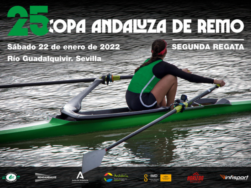  Segunda regata de la 25ª Copa de Andalucía de remo