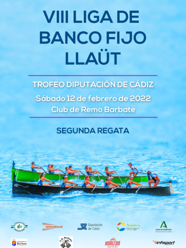Segunda regata de la Liga Andaluza de banco fijo en llaut