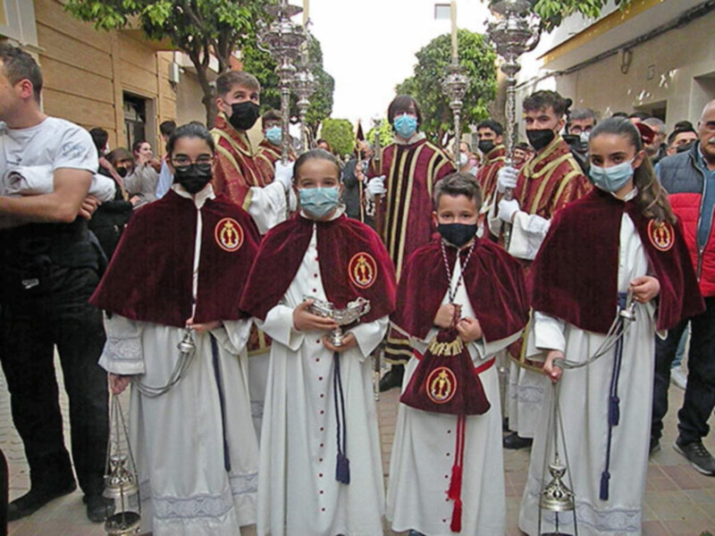 Salida procesional de la Asociación Clemencia y Fe