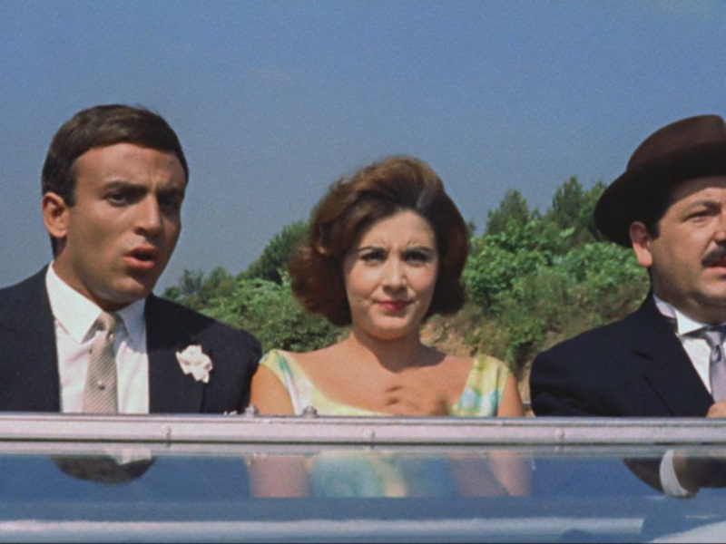 Concha Velasco y Pepe Rubio, en "La boda era a las doce"