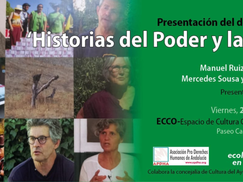 Presentación del documental “Historias del Poder y la Vida”,de Manuel Ruiz y Pablo Llorca