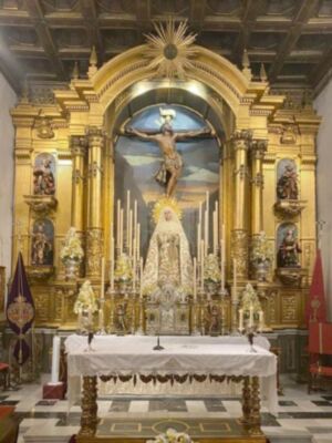 Triduo en la capilla del Museo de Sevilla
