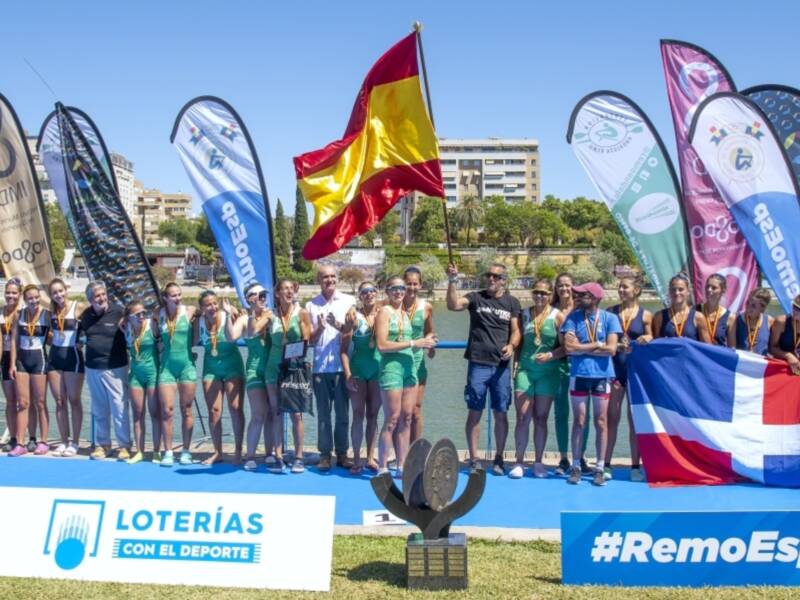 Andalucía conquista el Nacional de remo olímpico y paralímpico