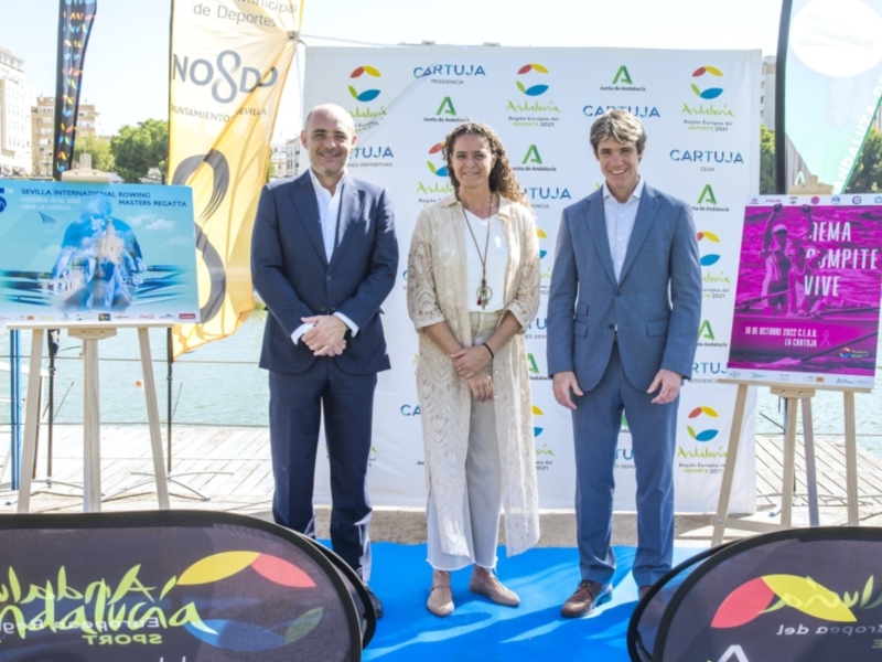 La Sevilla International Rowing Masters Regatta, este fin de semana en La Cartuja con deportistas de ocho países