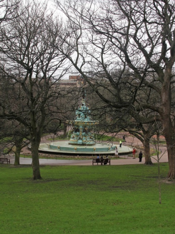 Fuente Ross de Princes Street Garden