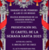 Presentación del cartel de la Semana Santa de Sevilla  por la Tertulia cirio y Costal.
