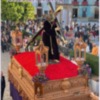 Cartel anunciador de la Semana Santa de Manzanilla 2023