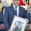 Juan Manuel Velázquez Ruiz presentó la obra de su composición llamada  “El Cristo” de la Hermandad de la Vera-cruz de Alcalá del Río.