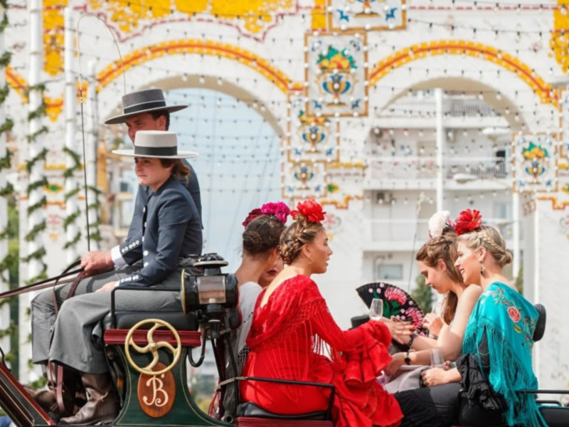 Un paseo por la feria de abril de Sevilla, en "Destino Andalucía"