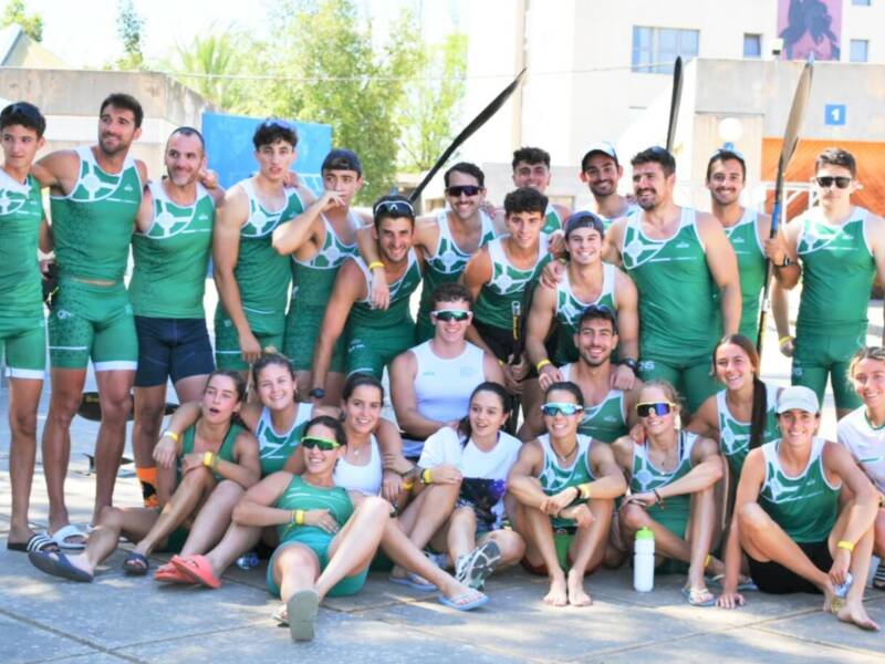 El Náutico se corona en el Campeonato de Andalucía de velocidad de piragüismo