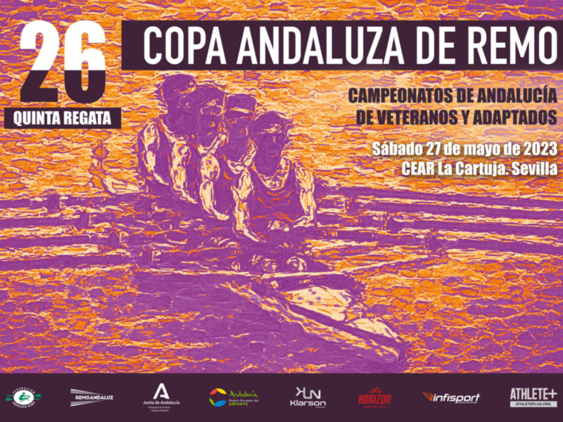 La quinta regata de la Copa de Andalucía de remo olímpico, en el CEAR La Cartuja 