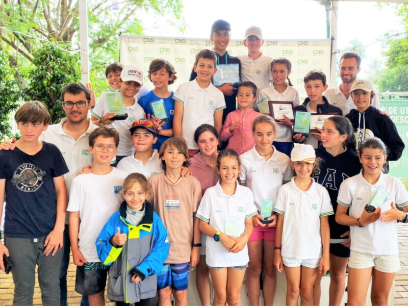 El 45º Trofeo Club Náutico Sevilla de Optimist se queda en el Guadalquivir