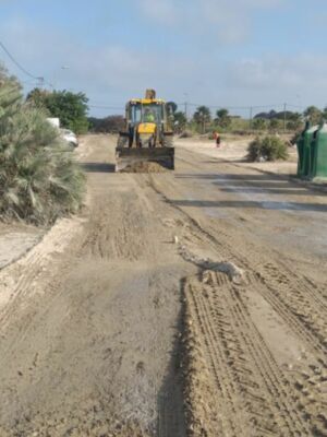 La Delegación de Agricultura informa sobre trabajos en caminos públicos y cunetas