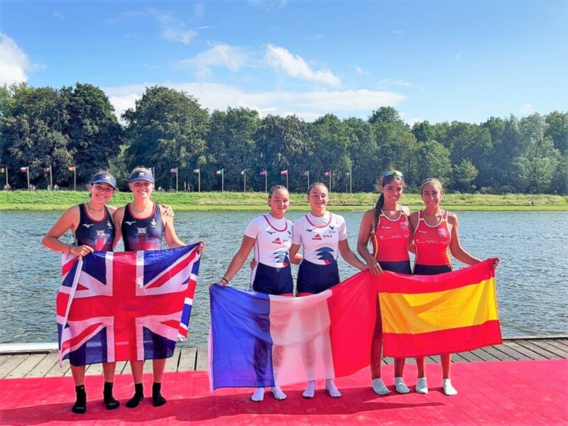 Bronce para el remo andaluz en la Copa de la Juventud 