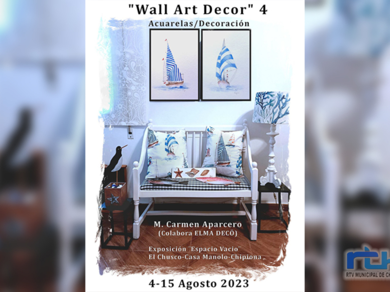 Mari Carmen Aparcero vuelve a la sala de Espacio Vacío con la exposición ‘Wall Art Decor-4’  
