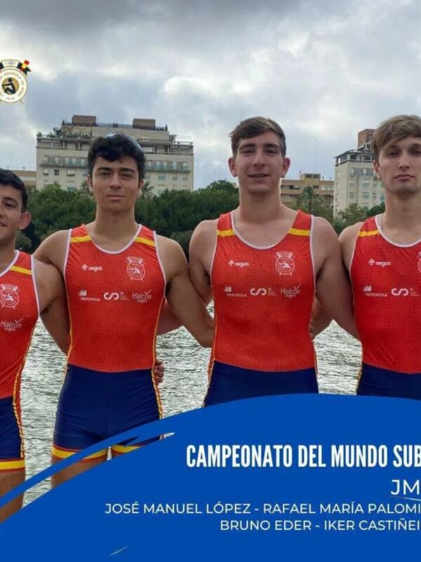 Consolación para el remo andaluz en el Mundial júnior