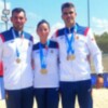 Triple oro para el remo andaluz en los Juegos Mediterráneos de playa