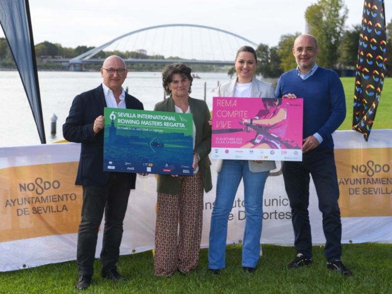 La Sevilla International Rowing Masters Regatta bate récords en el CEAR  