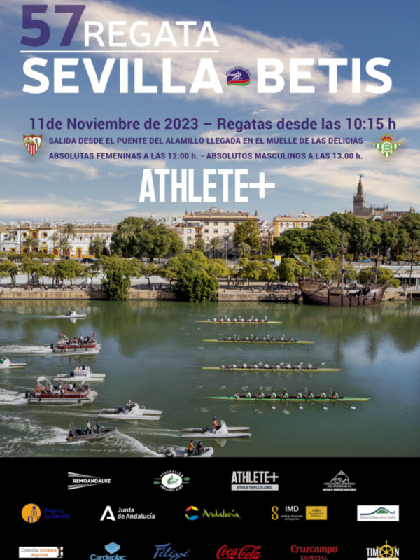 Presentado el cartel de la Regata AthletePlus.org Sevilla-Betis 