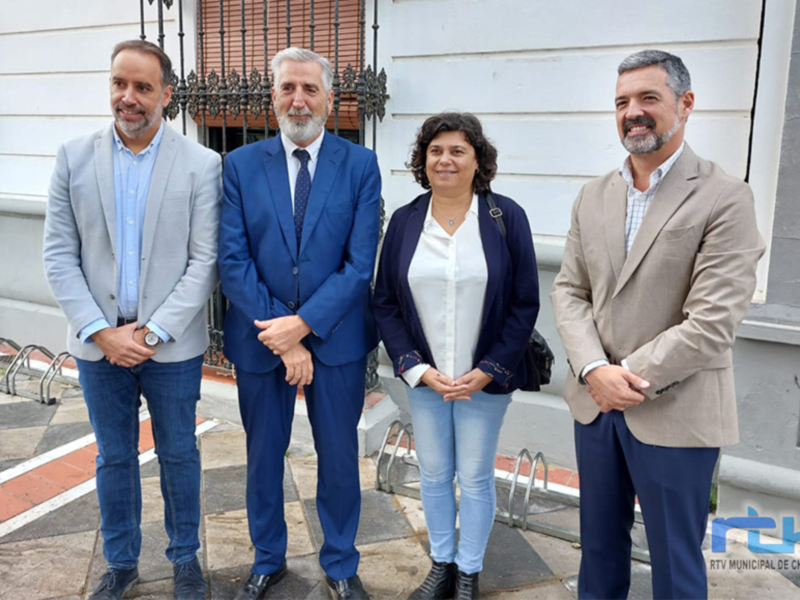 Los Alcaldes de los cuatro municipios de la Comarca se reúnen en el Ayuntamiento de Chipiona para constituir un grupo motor de trabajo conjunto