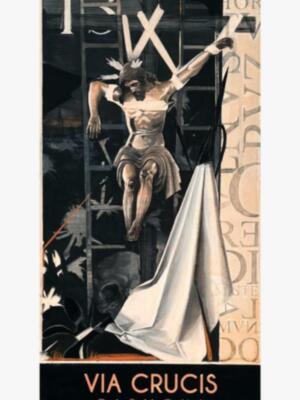 Manuel Jiménez  García es el cartelista del Vía Crucis de las Hermandades de Carmona y tiene el encargo del cartel de las Glorias de María de Sevilla.