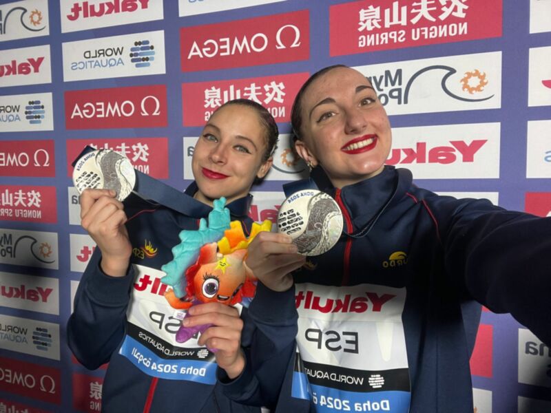 Subtítulo mundial para las sevillanas Marina García Polo y Alisa Ozhogina