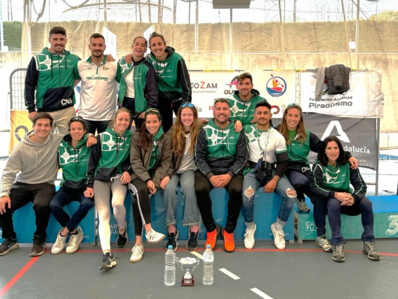 El Club Náutico Sevilla, subcampeón de España de invierno de piragüismo