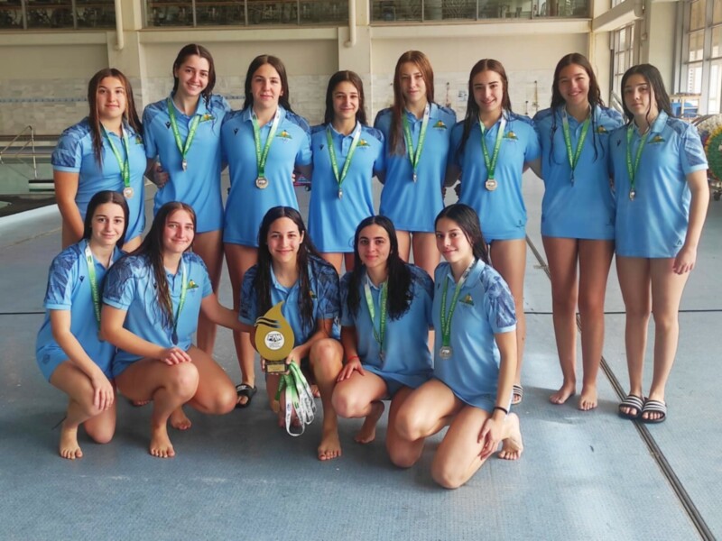 El Club Waterpolo Dos Hermanas PQS, campeón de la Liga Andaluza femenina