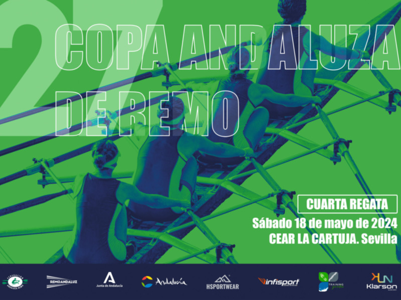 La cuarta regata de la Copa de Andalucía de remo, en La Cartuja