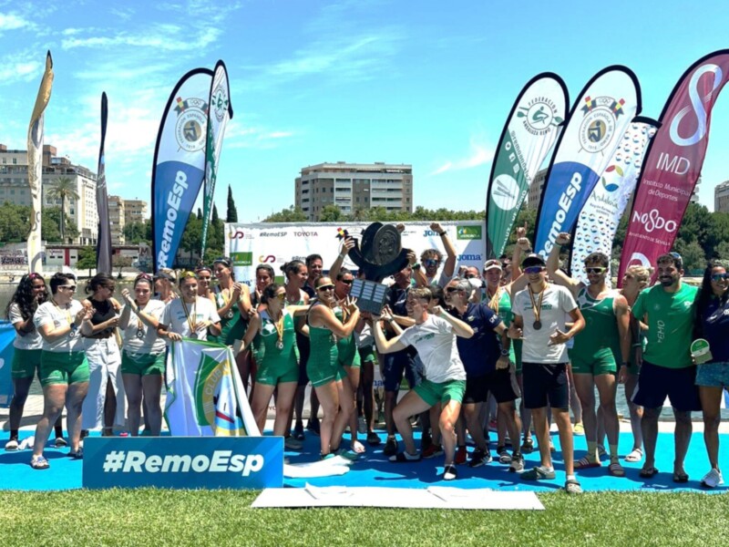 Protagonismo del remo andaluz en los Campeonatos de España olímpico y paralímpico