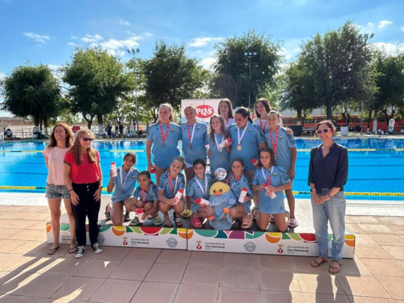 Protagonismo local en el III Torneo de waterpolo alevín y benjamín PQS 