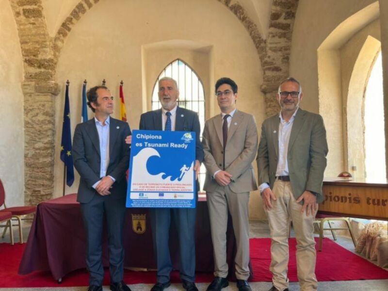 Así se convirtió Chipiona en municipio 'Tsunami Ready' por la UNESCO