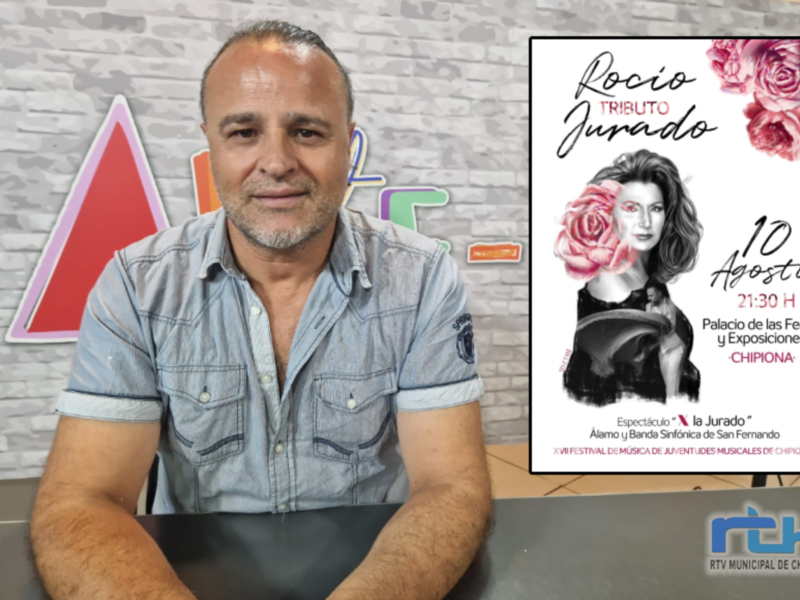 José Álamo y la Sociedad Filarmónica de San Fernando presentan el sábado en Chipiona el espectáculo tributo a Rocío Jurado ‘X la Jurado’ 