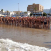 187 participantes en una Travesía a nado Picoco-Playa de Regla en la que vence Marcos Sánchez con Fátima Souissi como primera fémina
