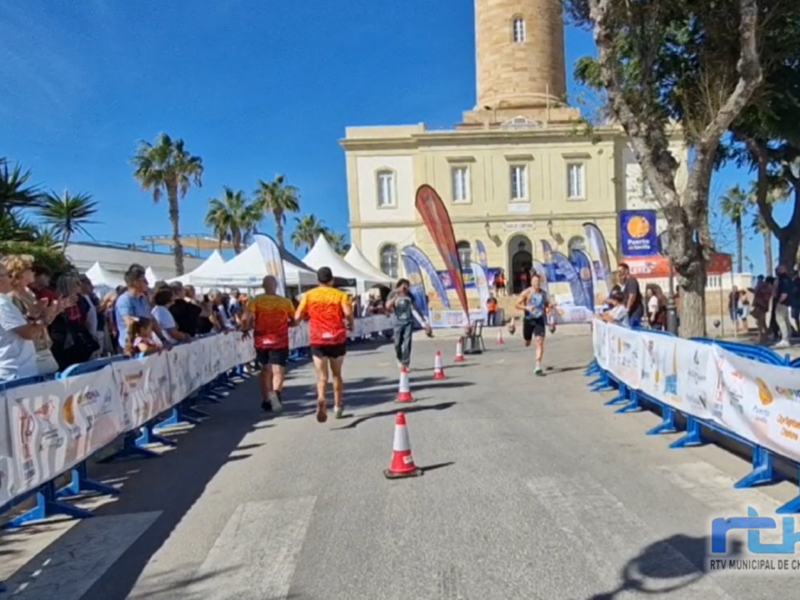 190 corredores participaron el pasado sábado en la V Carrera Vertical Faro de Chipiona