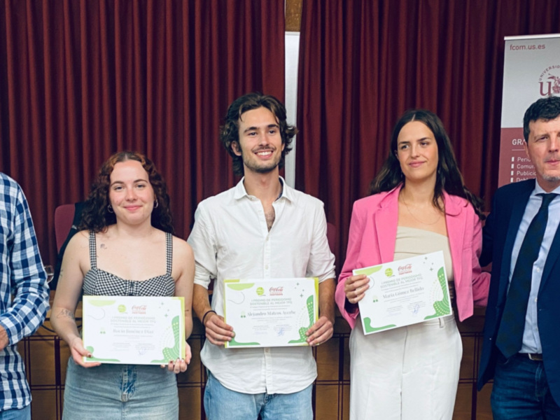 Entregado el I Premio de Periodismo Sostenible al Mejor TFG de Andalucía